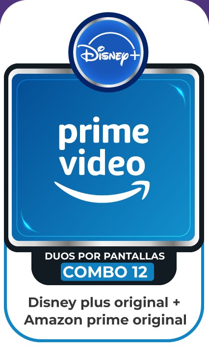 COMBO DISNEY PLUS OR - AMAZON PRIME VIDEO OR