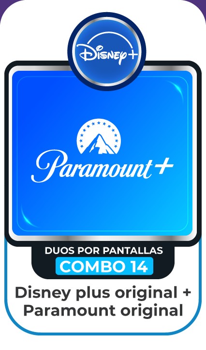 COMBO DISNEY PLUS OR - PARAMOUNT OR