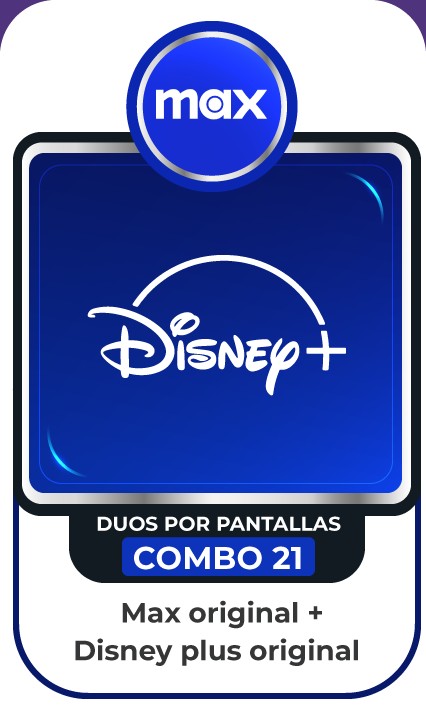 COMBO HBO MAX ORG - DISNEY PLUS OR