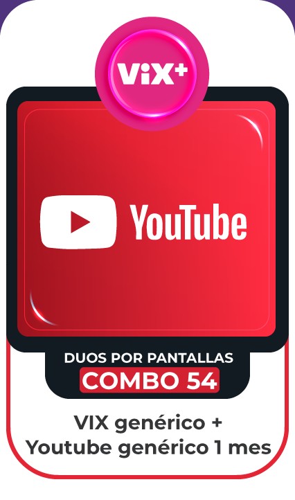 COMBO VIX GEN - YOUTUBE 1 MES