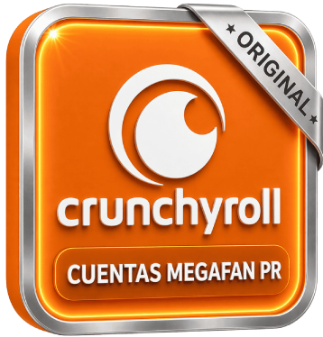 CRUNCHYROLL MEGAFAN 1 MES CUENTAS